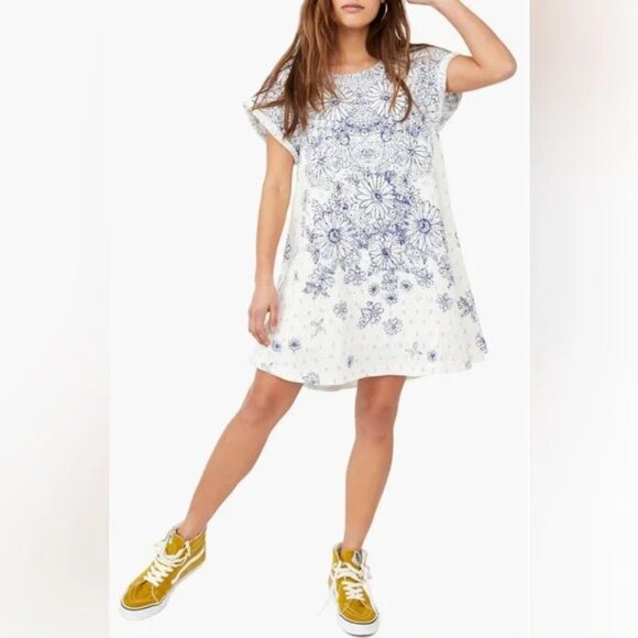 Free People Pinwheel Mini Dress - Picture 2 of 13